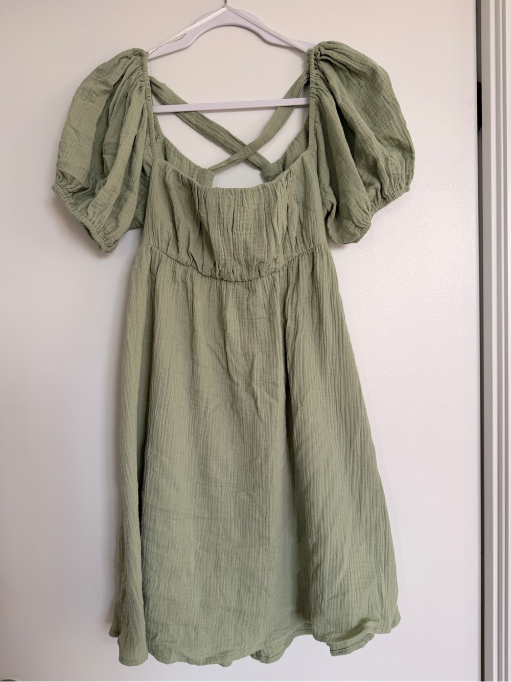 Princess Polly Puff-Sleeve Mini Dress